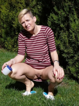 Hungarian Wife Naked In Public Camping And Home Nudity - #70