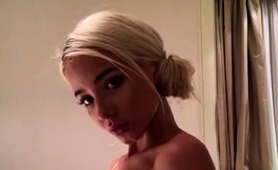 Mesmerizing Teen In Lingerie Reveals Her Fabulous Big Tits