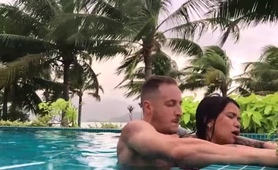 Fucking In Public Pool Jacuzzi