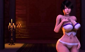 Curvaceous 3d Beauty Succumbs To A Dominant Hung Monster