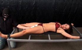 Teen Slave Gets Her Pussy Vibrated To Multiple Orgasms