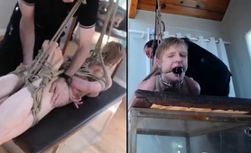 Bound And Gagged Amateur Milf In Extreme Bdsm Punishment