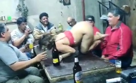 Curvy Latina Strips For Strangers And Gets Her Cunt Devoured