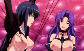 Stacked Hentai Babes Can't Wait To Please Their Aching Holes