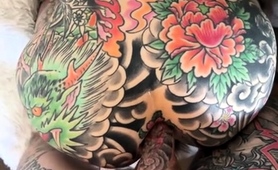 Intense Anal Therapy Session For Amateur Tattooed Wife