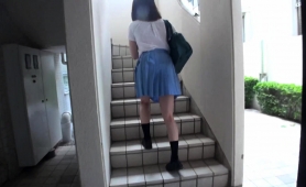 Sexy Asian Schoolgirls In Uniform Voyeur Upskirt Compilation