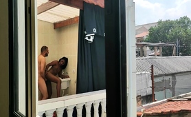 Horny Black Milf Invites White Neighbor To Satisfy Her Needs