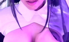 Blowjob Service Provided By Stacked Seductress In Lingerie 