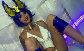 Buxom Amateur Teen In Costume Can't Wait To Get Fucked
