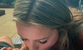 Beautiful Milf Housewife Giving Perfect Blowjob In Pov